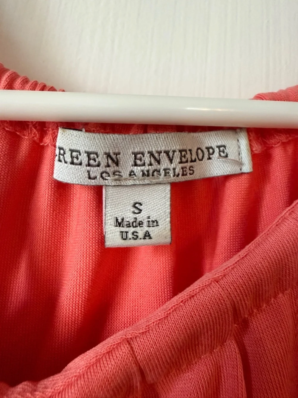 Green Envelope Coral Halter Camisole - Picture 5 of 7